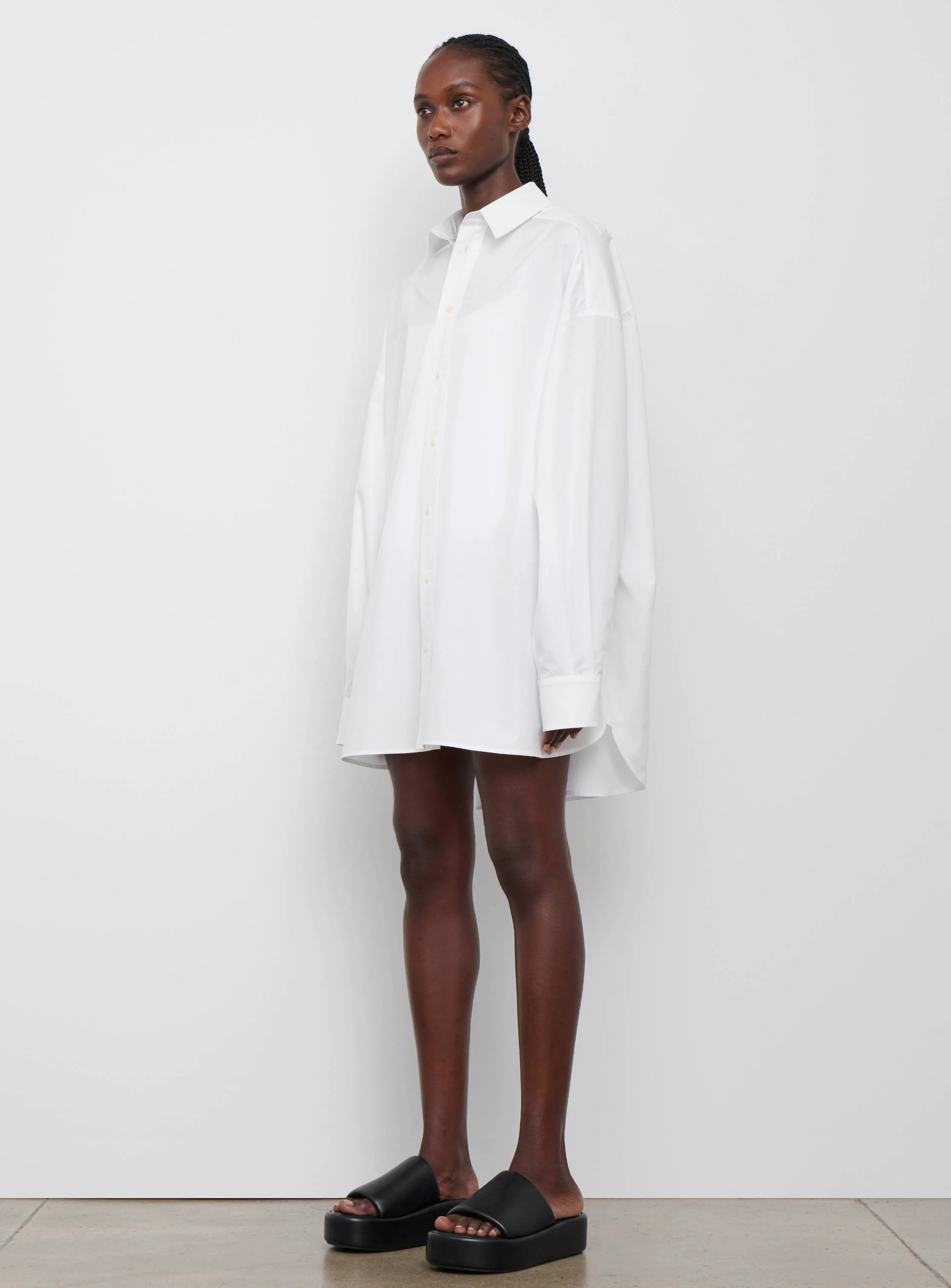 Oversize Shirt Dress Mini - Image 6