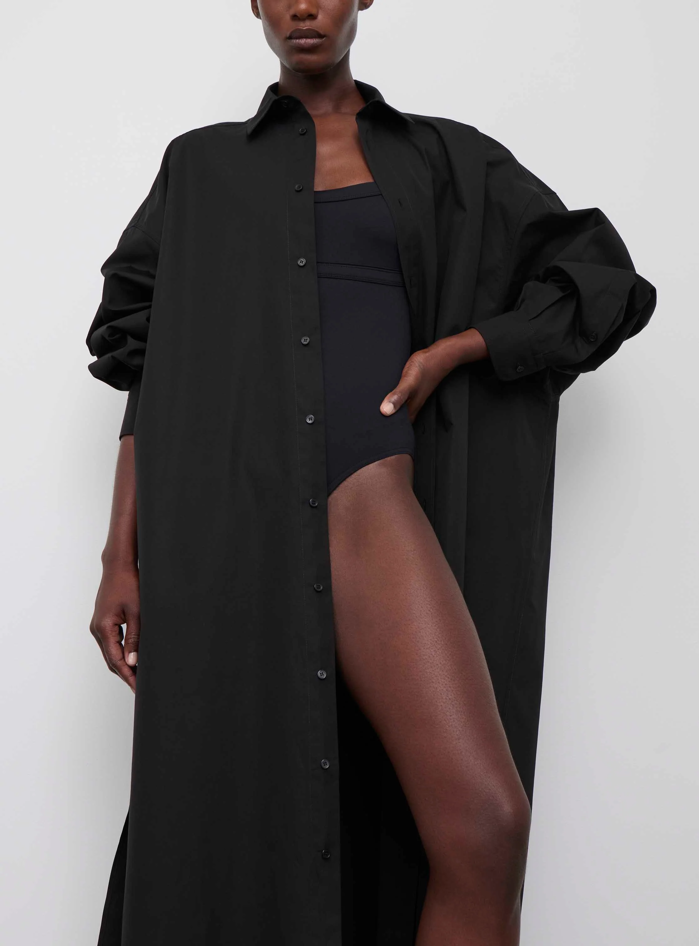 Oversize Shirt Dress - Image 6