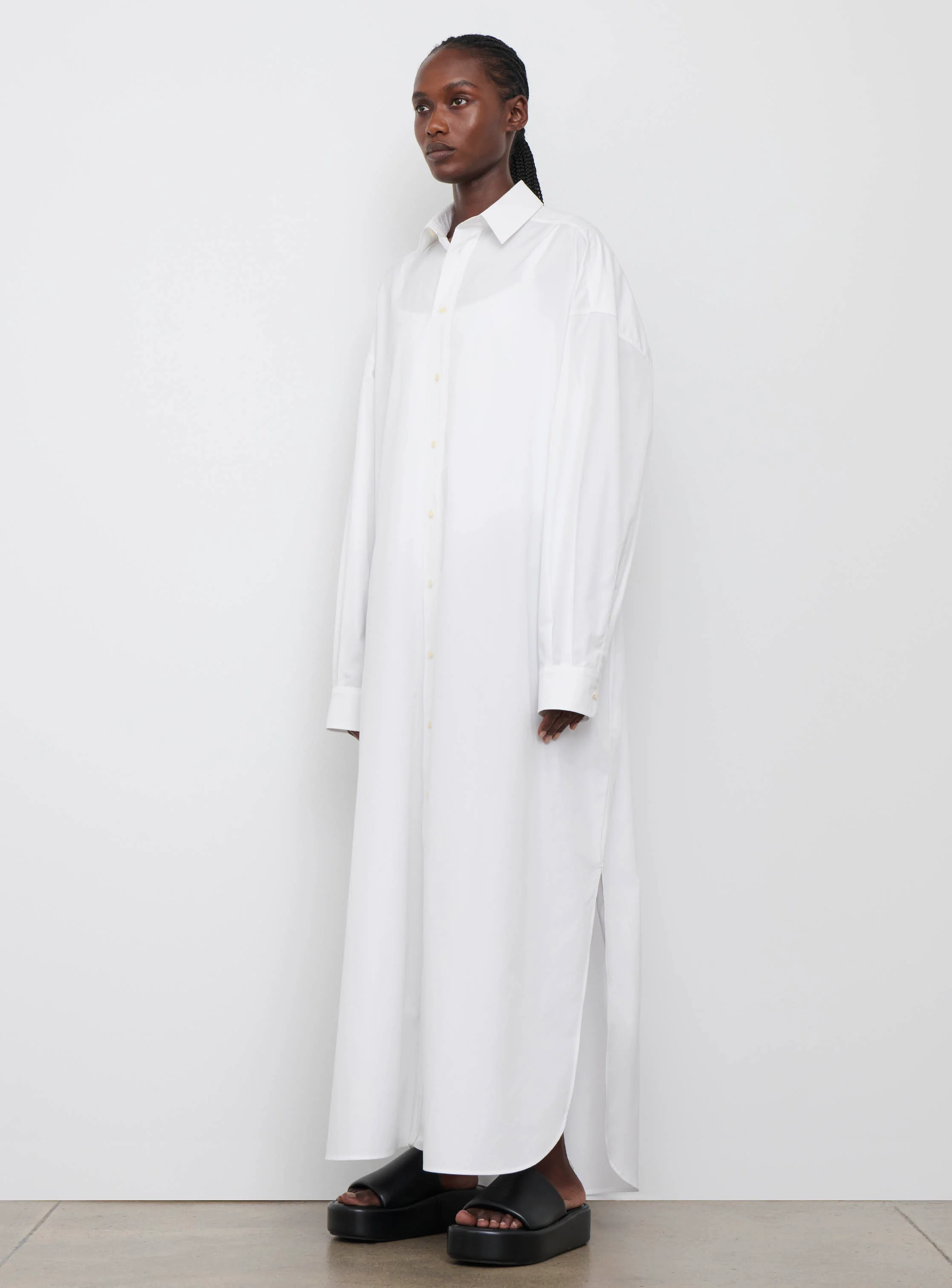 Oversize Shirt Dress - Image 3