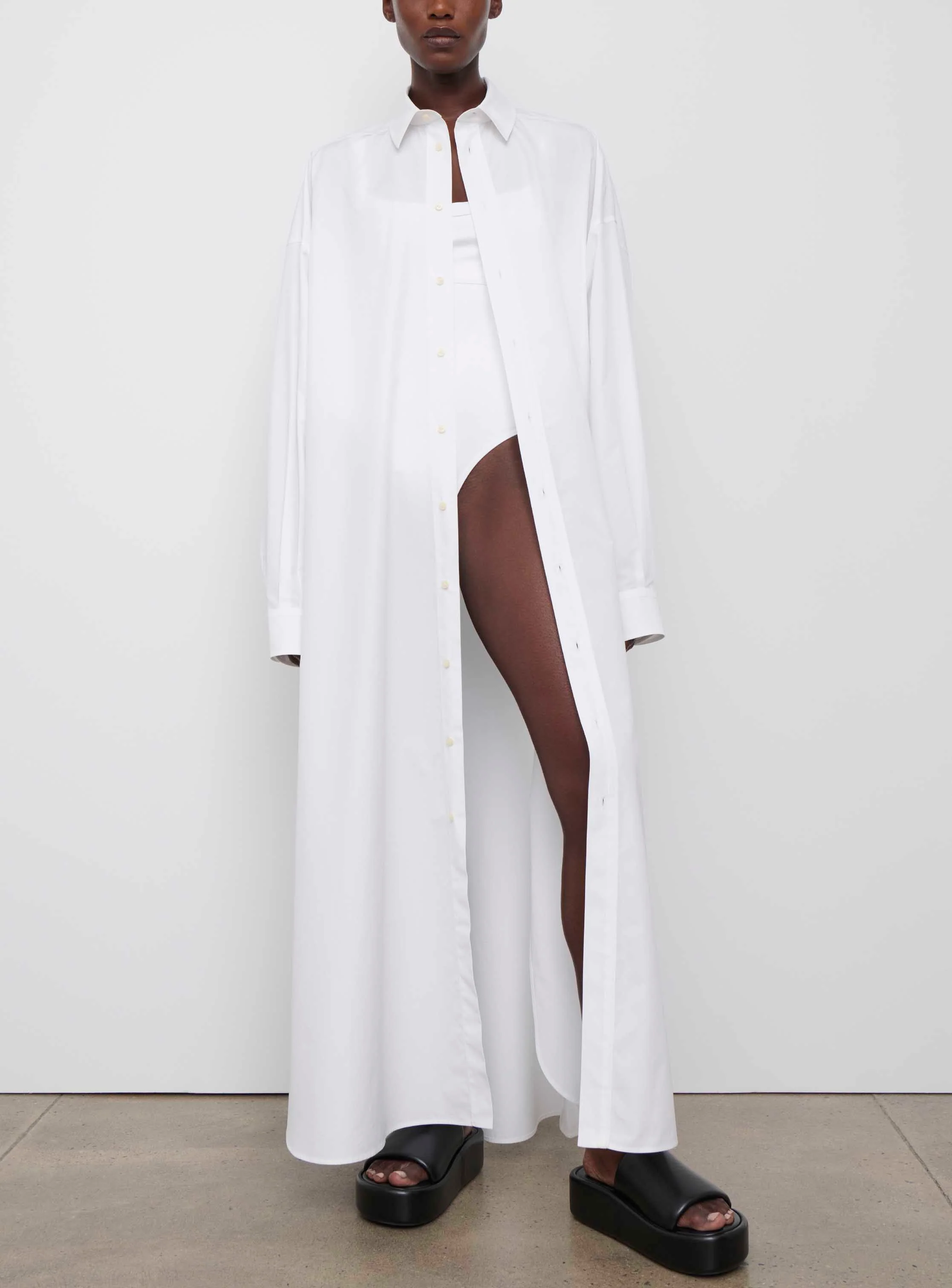 Oversize Shirt Dress - Image 5