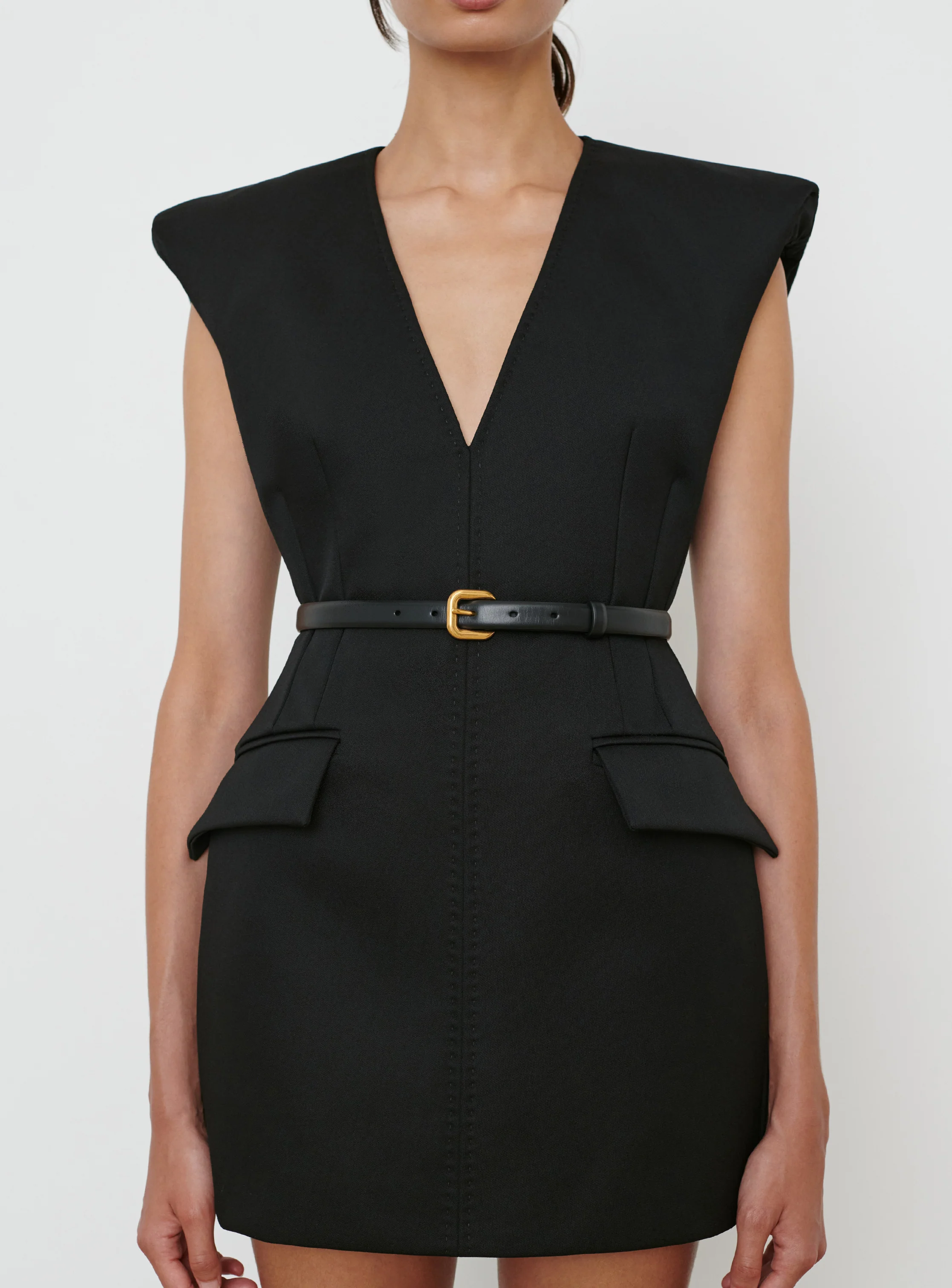RHW Sculpted Dress Mini - Image 4