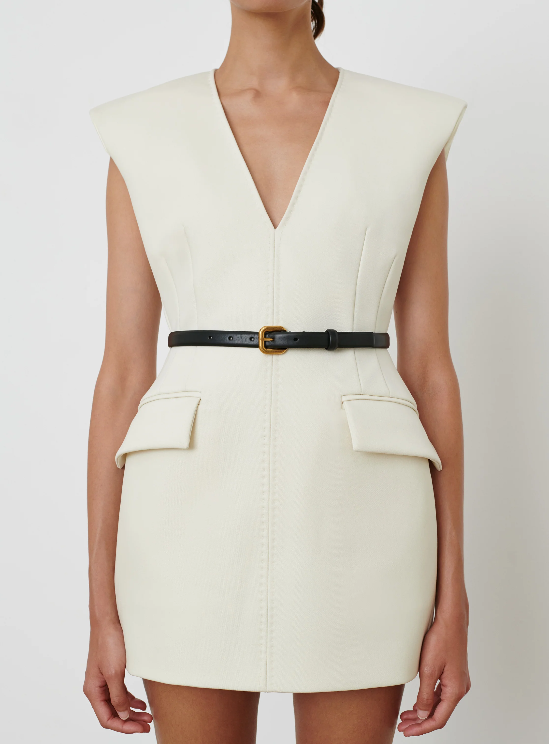 RHW Sculpted Dress Mini - Image 4