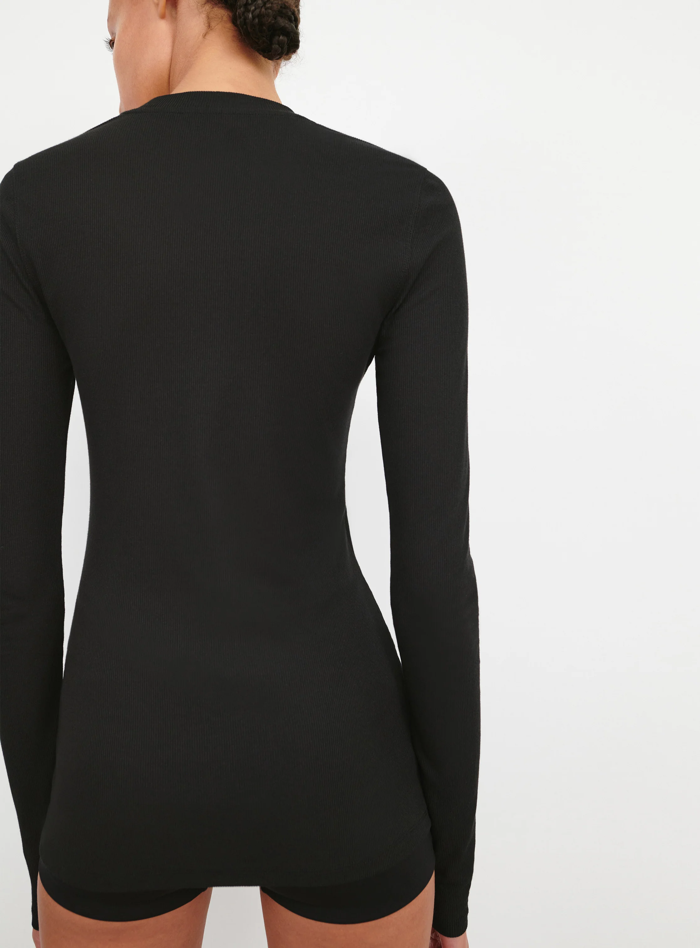 Ribbed Long Sleeve Tee - Image 6