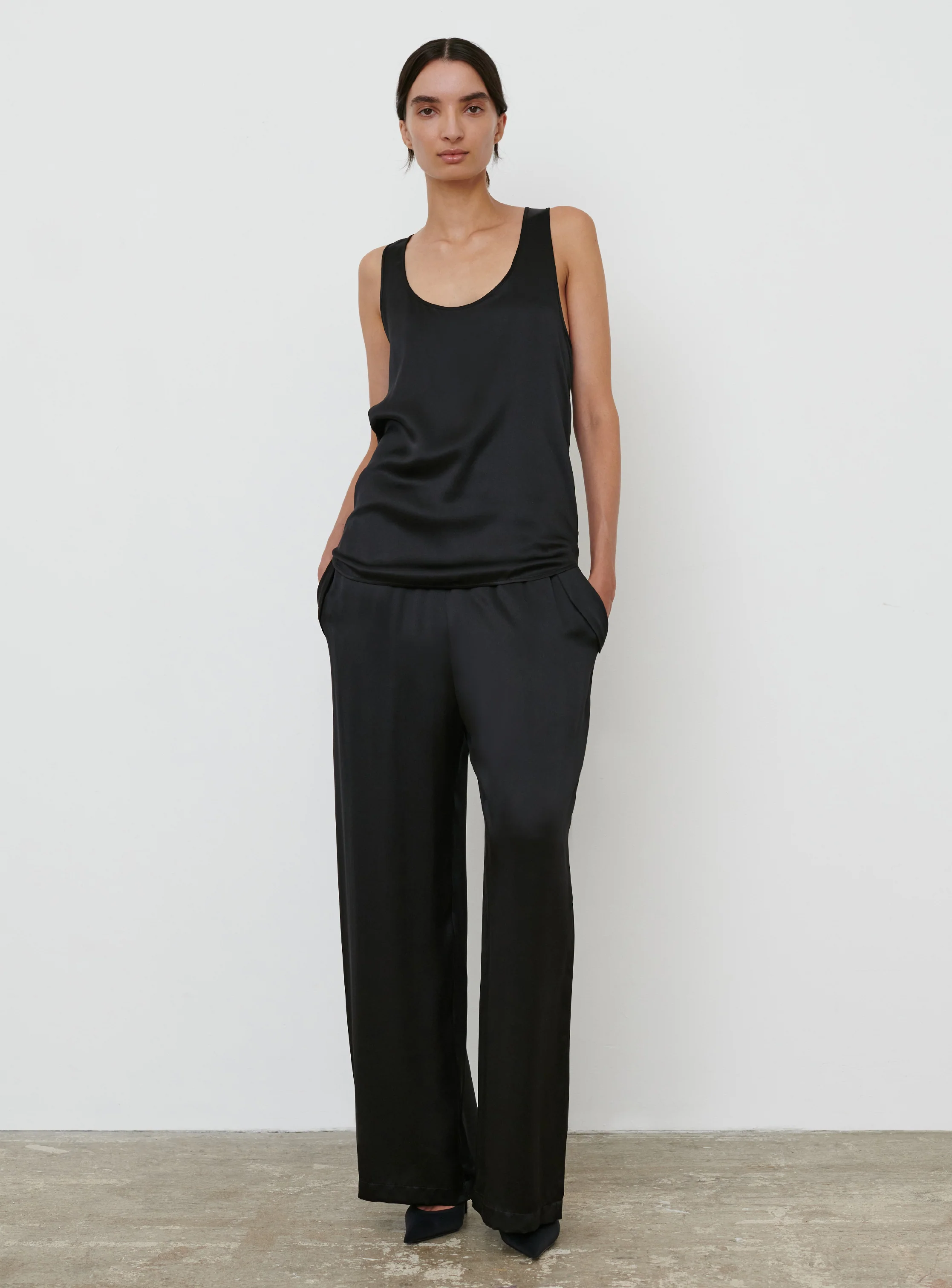 Satin Oversize Tank - Image 3