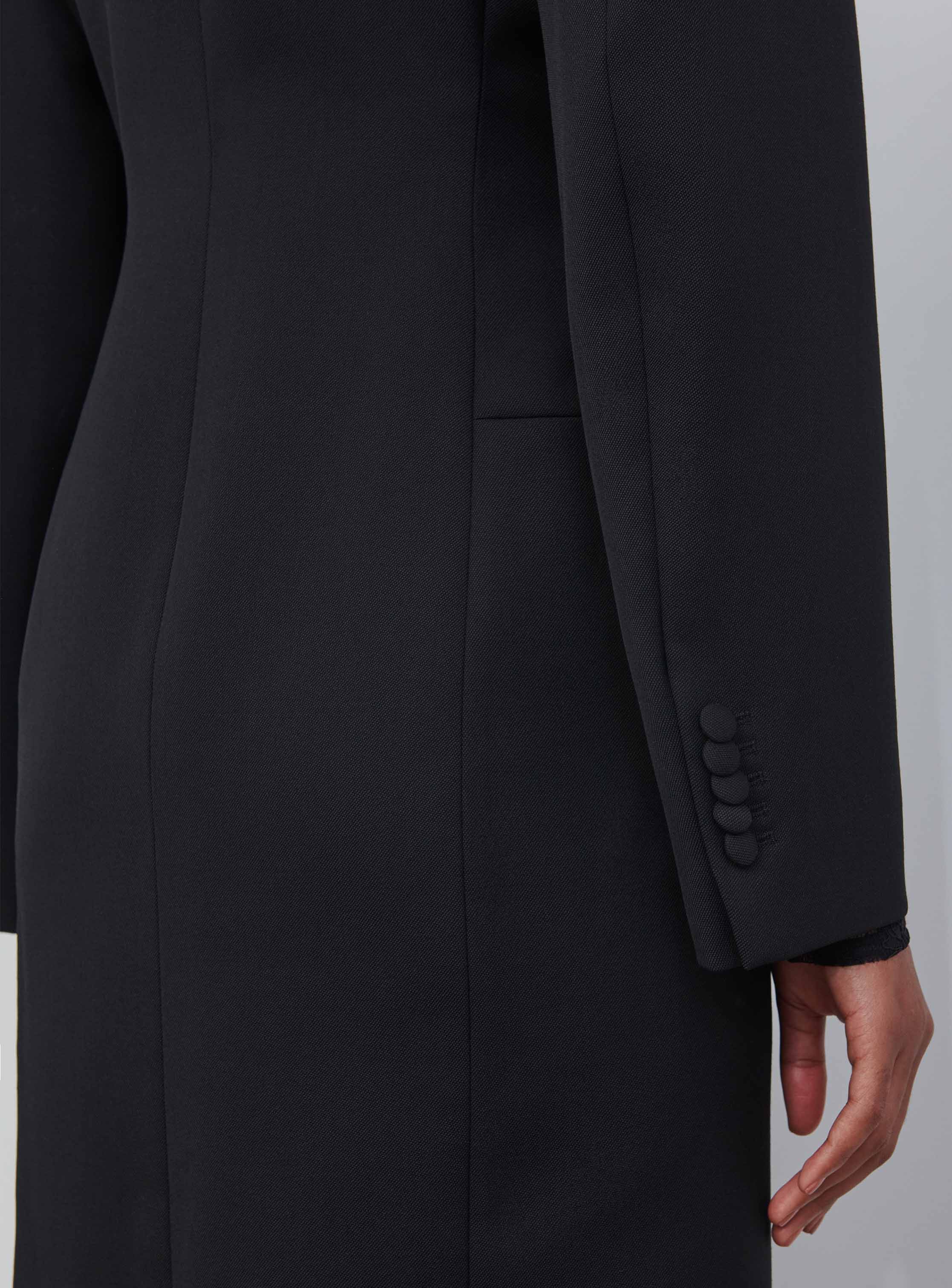 Sculpted Coat Dress - Image 8