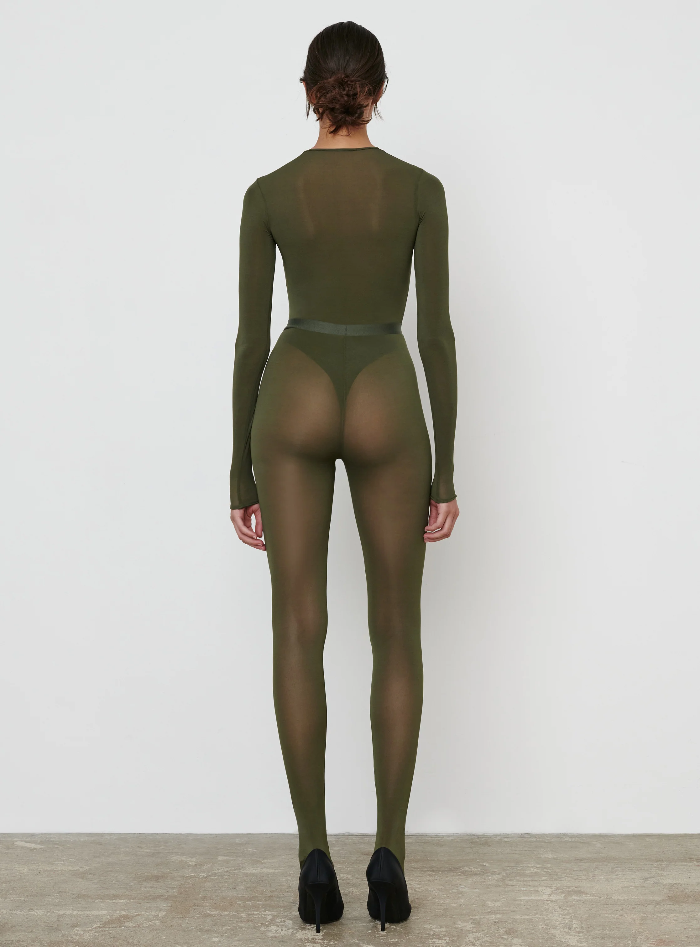Sheer Stirrup Legging - Image 3