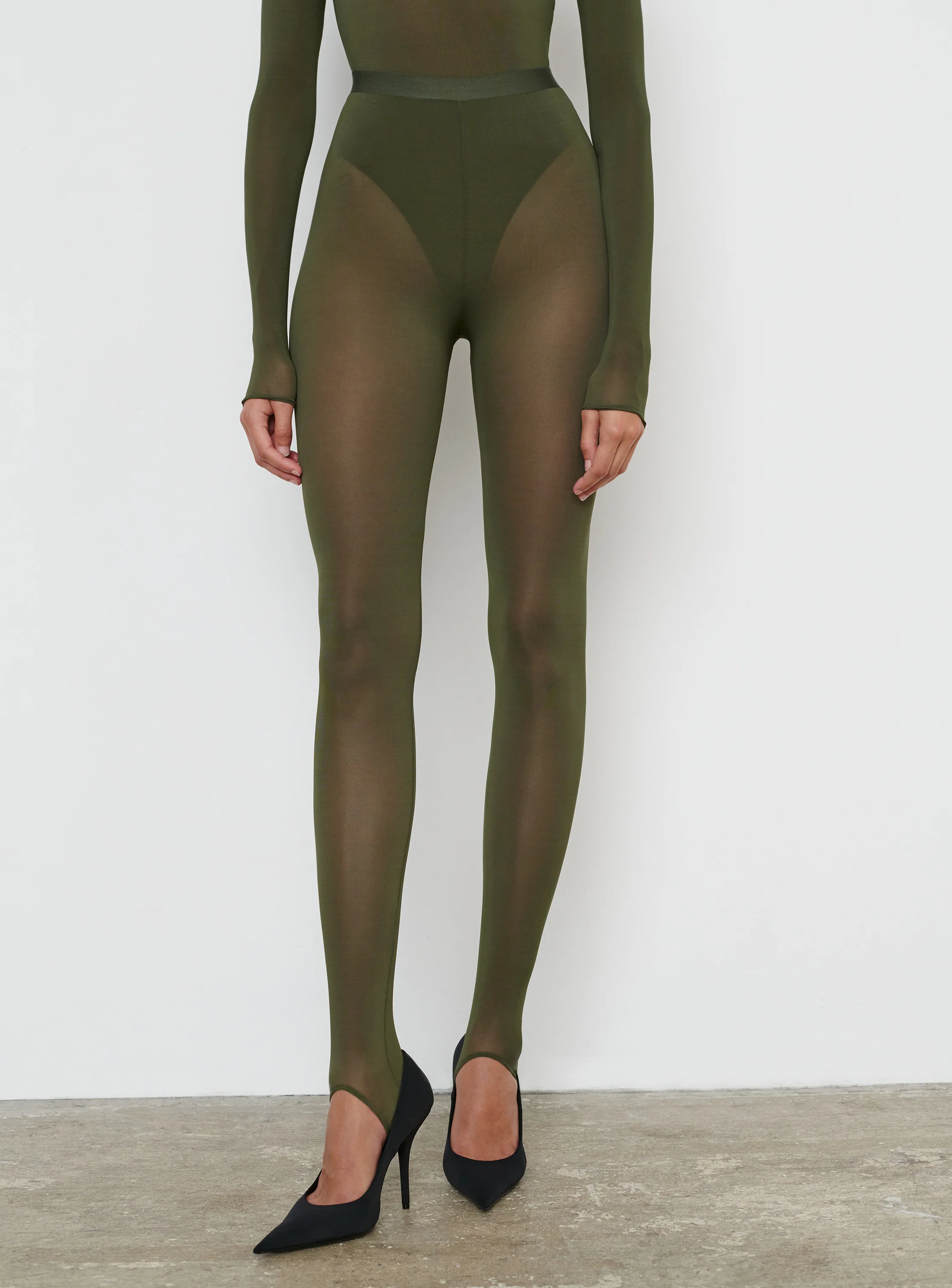 Sheer Stirrup Legging - Image 4